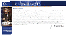 Tablet Screenshot of presidentecasini.camera.it