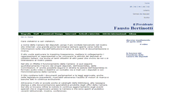 Desktop Screenshot of presidentebertinotti.camera.it