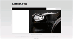 Desktop Screenshot of camera.pro